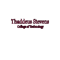 Tsct Sticker by Thaddeus Stevens College of Technology