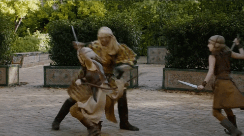 game of thrones sand snakes GIF by Nick