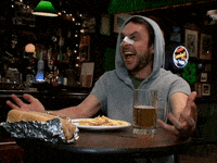 charlie day beer GIF