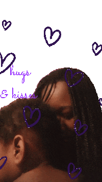 Hugs Kisses Sticker by Woman Willionaire