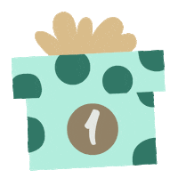 Christmas Day Sticker by Aurelie Magnan