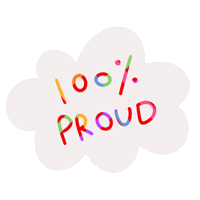 Proud Love Is Love Sticker by Demic