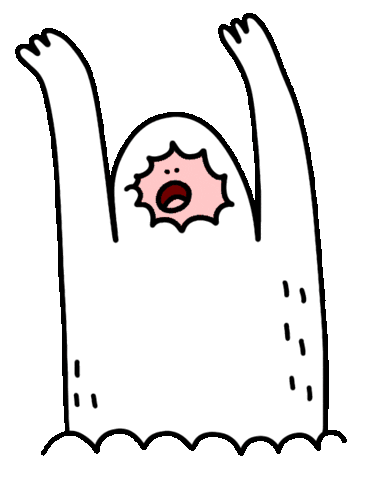 Snow Yeti Sticker by CsaK