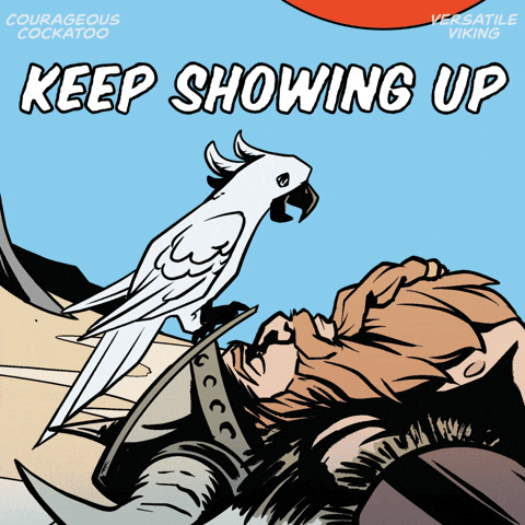 Viking Show Up GIF by VeeFriends