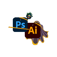 Krishna Janmashtami Sticker by Creative Hatti