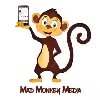 MadMonkeyMediaInc giphyupload monkey cute monkey smiling monkey GIF