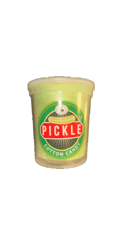 Cotton Candy Pickle Sticker by D.C. Pickleball Team