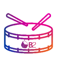 Bateria Sticker by Seja B2