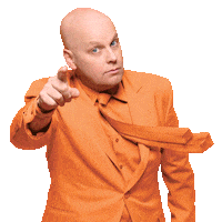 Sonic Boom Orange Sticker by KiSS 91.7