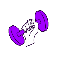 Handweightpf Sticker by Planet Fitness