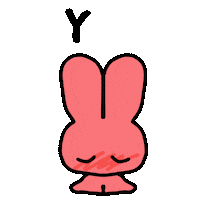 Easter Bunny Yes Sticker