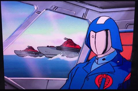 Zartan138 cobra commander g i joe GIF