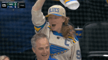 Happy Ice Hockey GIF by NHL