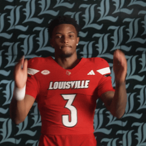 University Of Louisville Football GIF by Louisville Cardinals