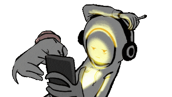 Scroll Wow Sticker by CC0 Studios