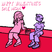 Valentines Day Mom Sticker by GIPHY Studios 2021