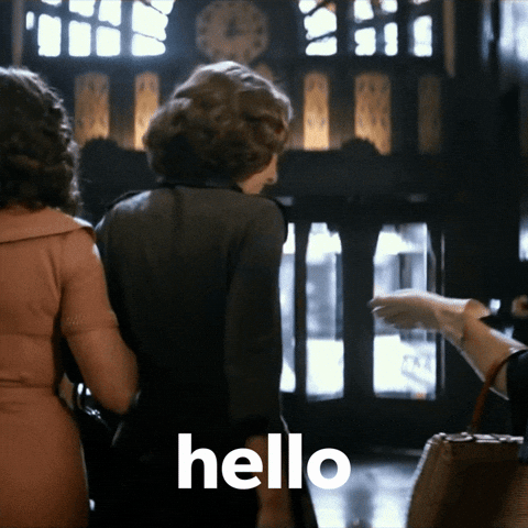 Excuse Me Hello GIF by Blake Lively Fan