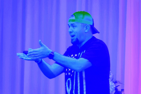 On Stage Flag GIF by iSocialFanz
