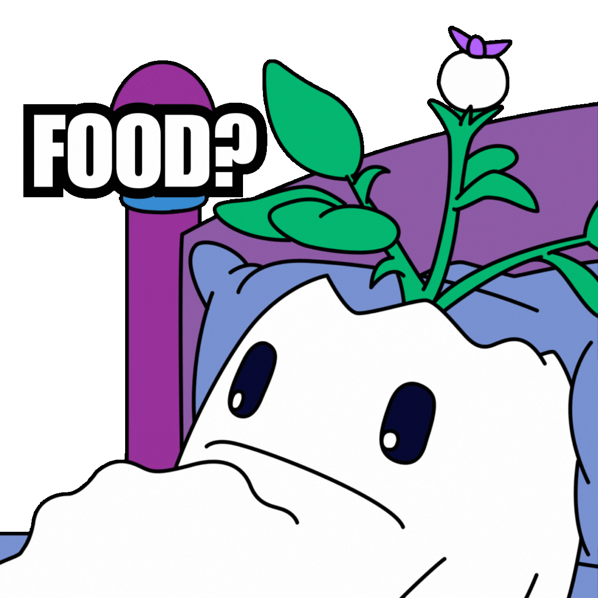 Hungry Feed Me Sticker by Magic Eden