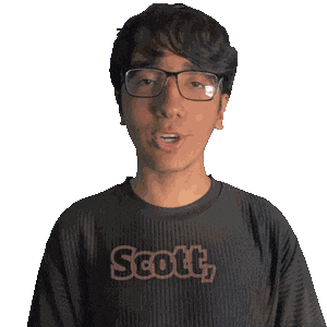 Scott Scoff Sticker