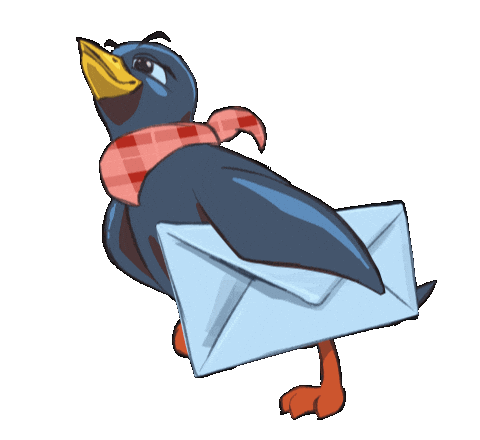 Animation Bird Sticker