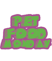 Eat Pet Food Sticker by Carter Bros. Fruit & Veg