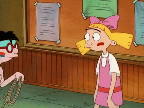 hey arnold nicksplat GIF