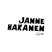 Hakanenjanne Sticker by jannehakanen.com