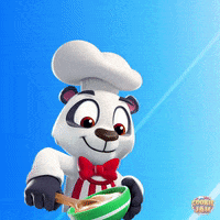 Candy Crush Panda Love GIF by Cookie Jam