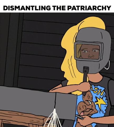 arohabridge giphygifmaker feminism patriarchy arohabridge GIF