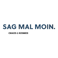 ChaosundKosmosde hallo moin sprechblase norddeutschland Sticker