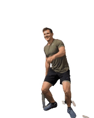 Happy Jump Sticker by CrossFit SonderBar