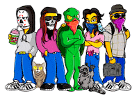 Sticker by Vinyl Bandits