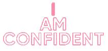 I Am Confident Sticker by Curvy Kate ltd