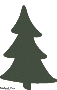 Christmas Tree Sticker by Michael Stars