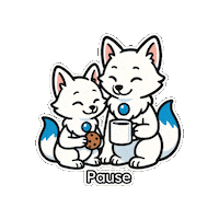 Snacktime Happyvibes Sticker