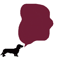 New Year Hund Sticker by CUBE