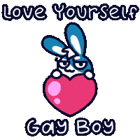 Love Yourself Heart Sticker