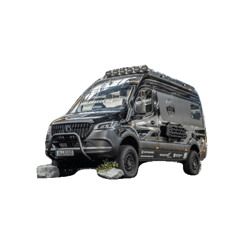 AllRoad_Reisemobile giphygifmaker car van offroad Sticker