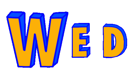 Days Of The Week Wednesday Sticker