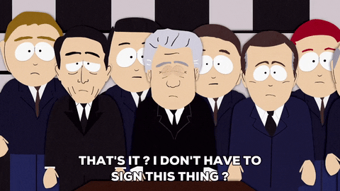 paper talking GIF by South Park 