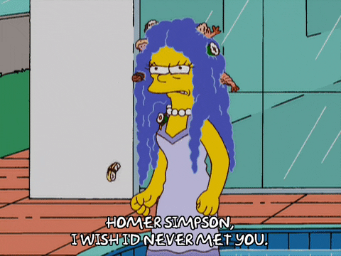 mad marge simpson GIF