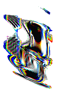 Glitch Blaze It Sticker by Huni Badger