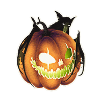 Biting Green Light Sticker by Cleo Giedz