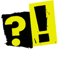 Question Mark Sticker Sticker by Zypto