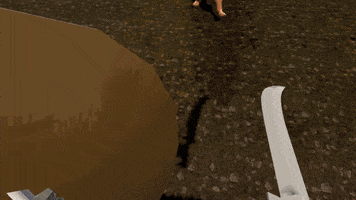 gorn GIF by Leroy Patterson