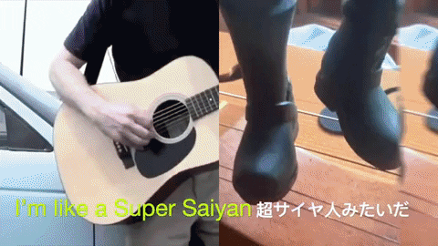 brentfaulkner giphyupload music video folk super saiyan GIF