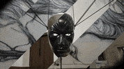 Street Art Face GIF by A. L. Crego