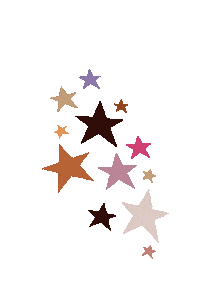 Stars Boho Sticker by Lauren Fox