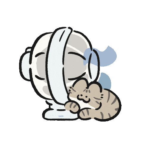 Cat Summer Sticker